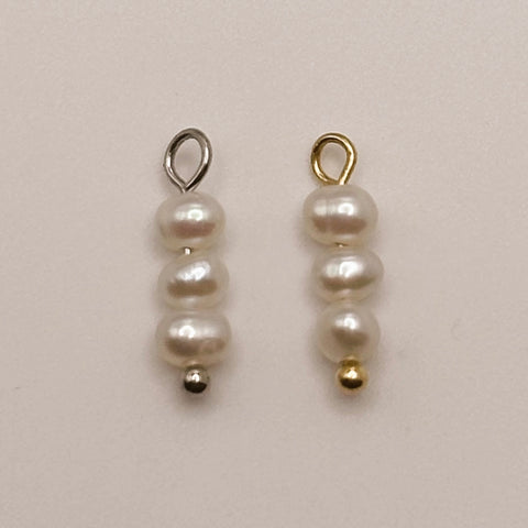 Dainty Freshwater Pearl Charm