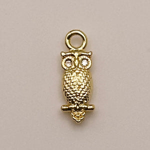 Dainty Owl Charm