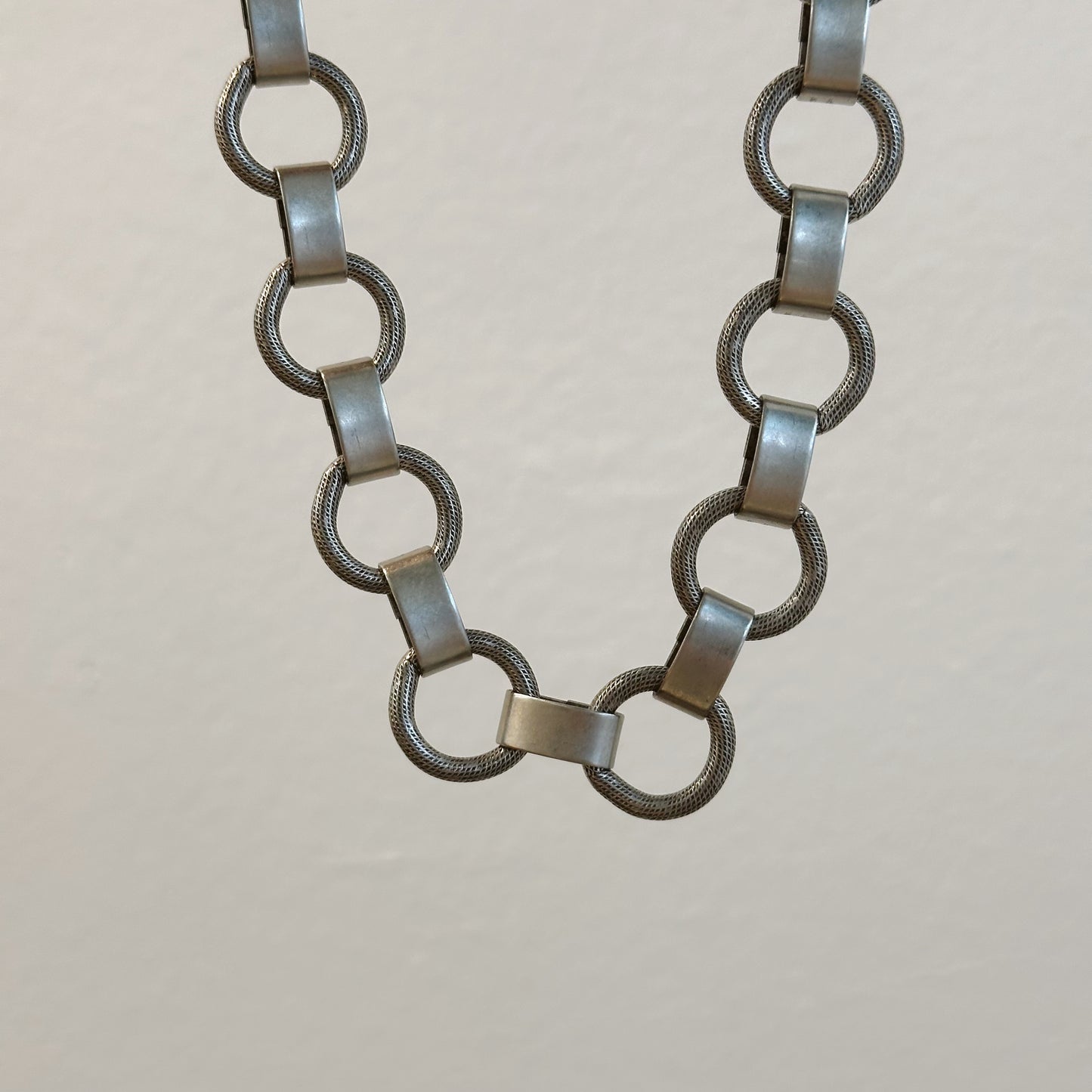 Silver Chunky O-Chain Necklace Base