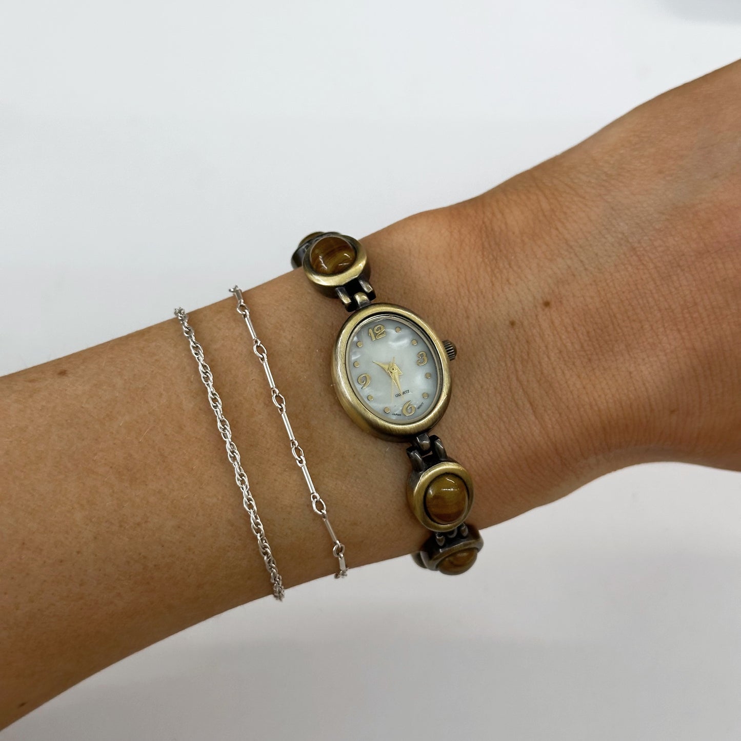 Tigers Eye Vintage Watch