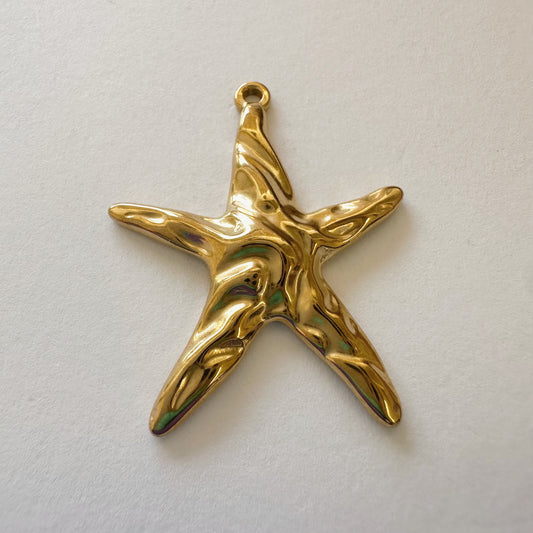 Textured Starfish Charm