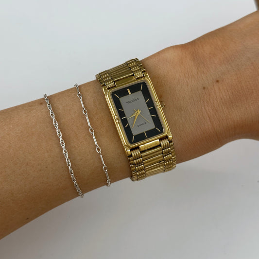 Gold Helbros Vintage Watch