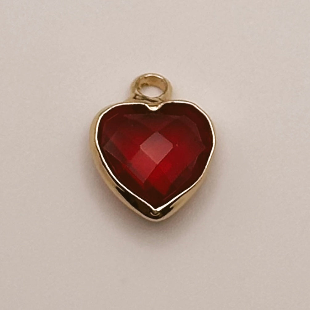 Red Heart Charm